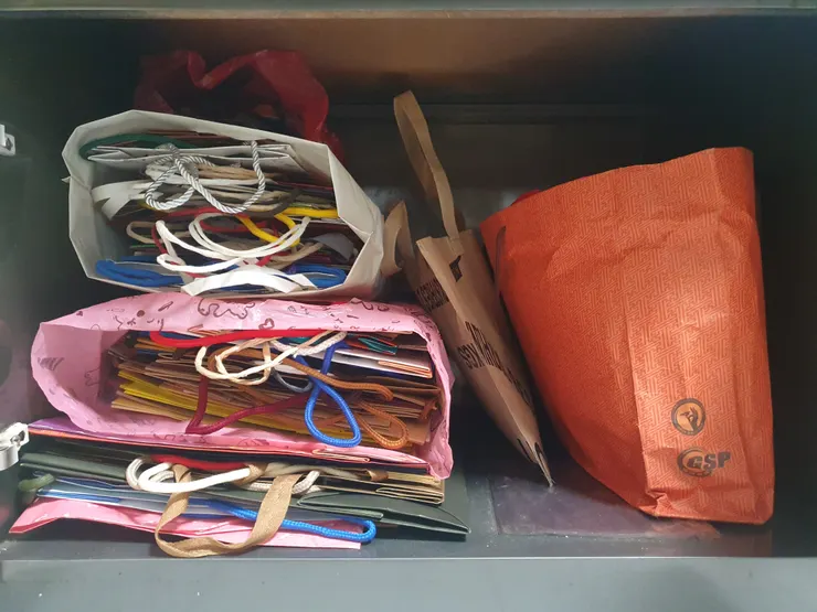 瞧瞧這井井有條的收納成果，感動~