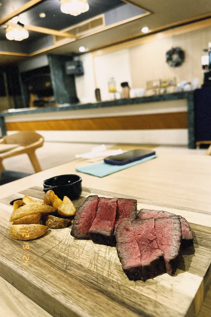 Jurin酒店的藏王牛排以及buffer有一定水準