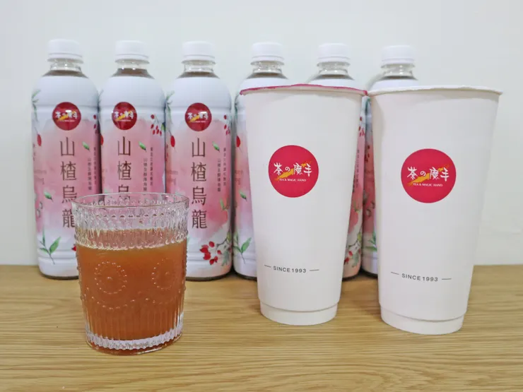 茶之魔手的「山楂烏龍」茶飲。