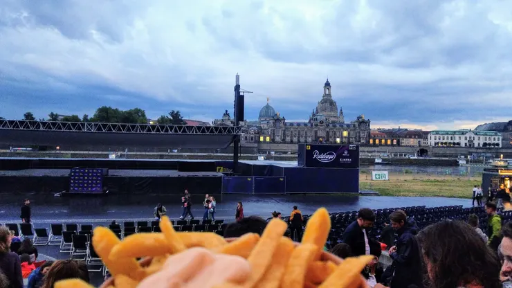 非常好吃的現炸薯條5.5€