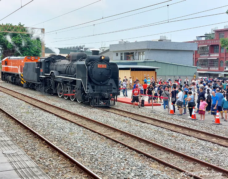 ▲2024桃園「楊梅富岡」鐵道藝術生活節/圖片來源：Betty's Jump Diary
