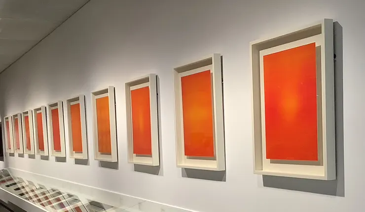 《對永恒的冥想02系列》油彩，2002