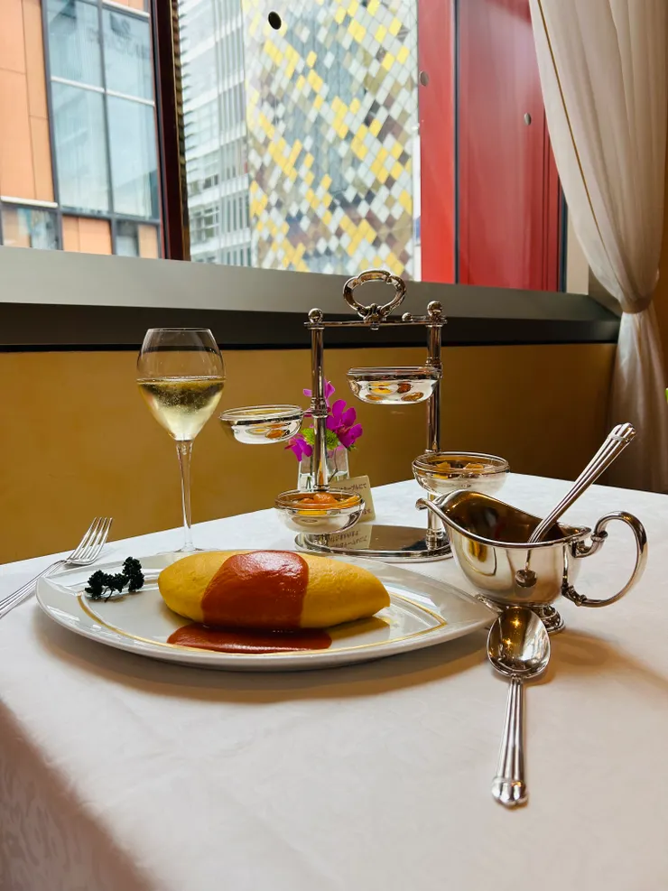 好喜歡幸運安排在這個位置享用餐點:)