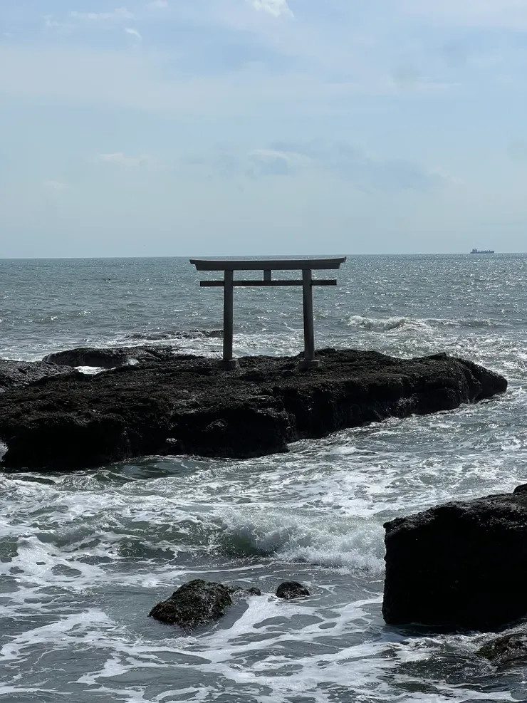 大洗磯前神社 神磯鳥居