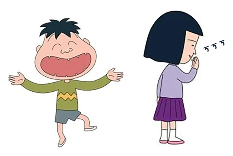 山田笑太與野口笑子，哈哈哈。（截圖自網海）