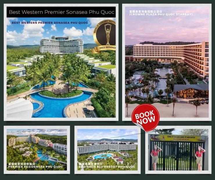 越南自由行富國島五星級飯店推薦