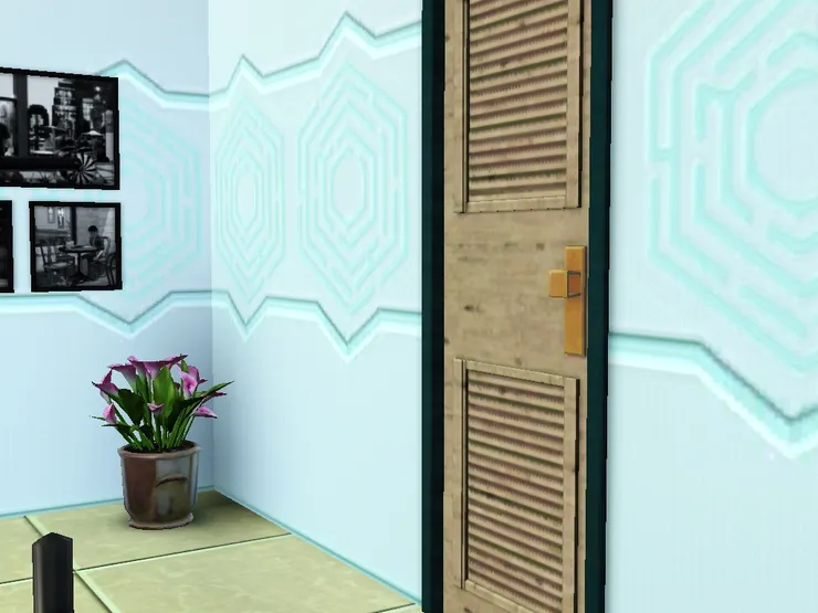 翠兒房間的門在這邊。