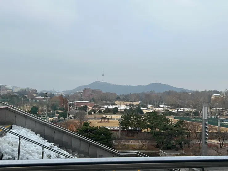 從博物館看到的首爾塔