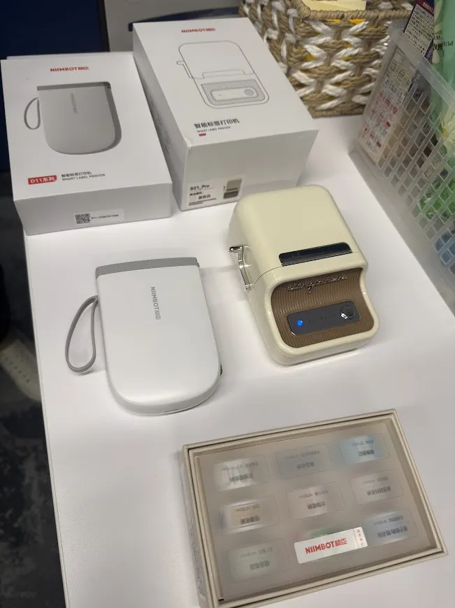 團購標籤機展示