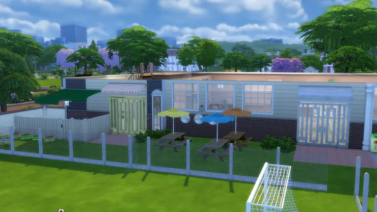 我是創作者，當然會讚校園很優美。