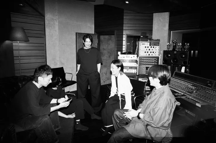 聲子蟲樂團錄音幕後照/影像提供:聲子蟲 Bugs of Phonon