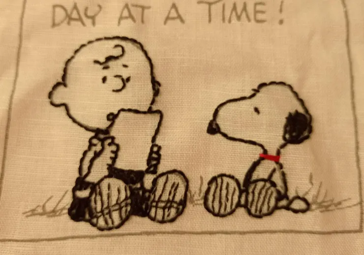 小查理的方方嘴被我繡成圈圈嘴🤣