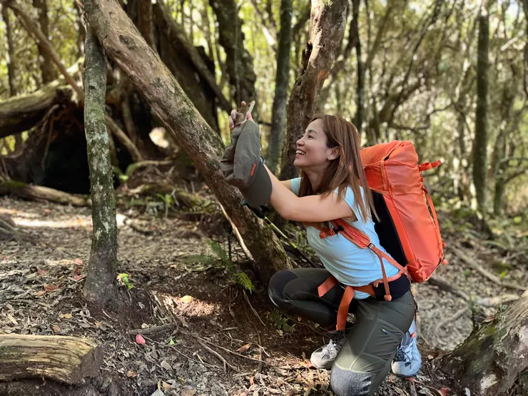 走得慢是因為要認真拍照