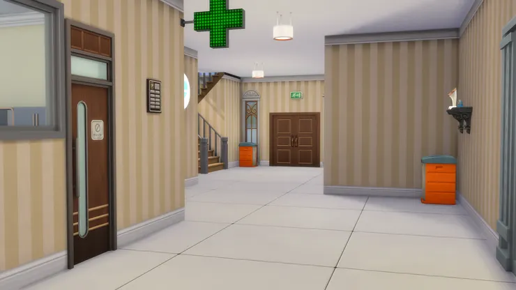 後梯也在這邊。