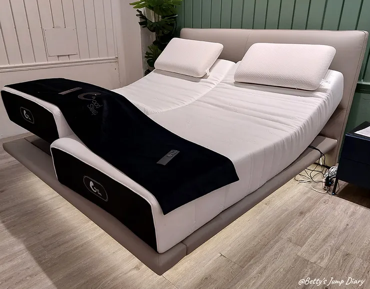 ▲好睡王竹北旗艦店/圖片來源:Betty's Jump Diary