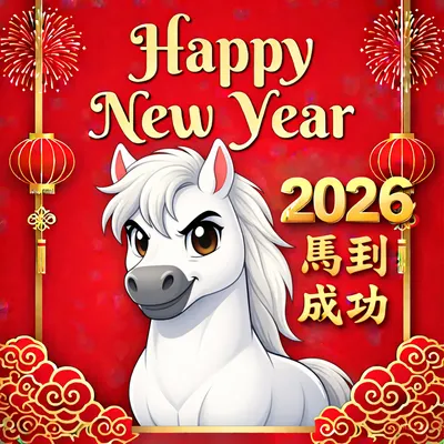 馬年到，祝新年快樂