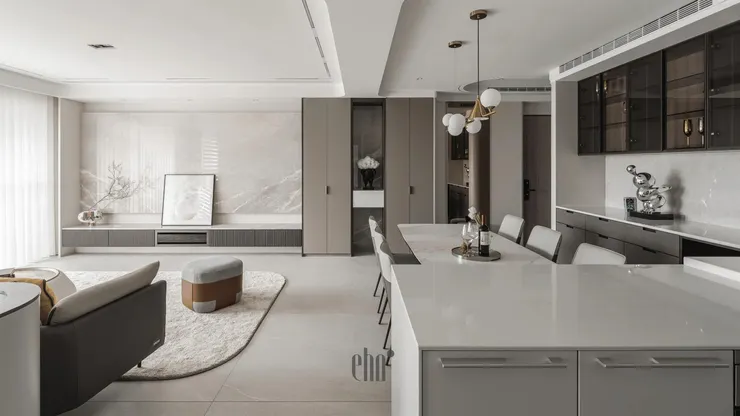 獨特流線自然柔光宅 - 水精湛