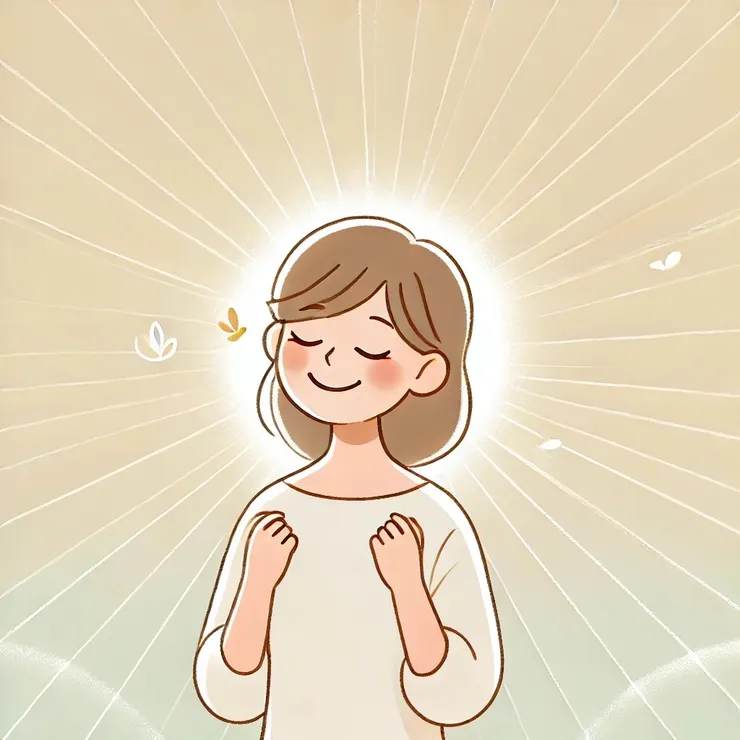 收驚後，除了想睡更有種被充飽電的感覺。