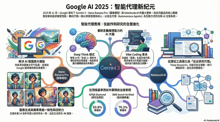 Google AI 2025 智能新紀元