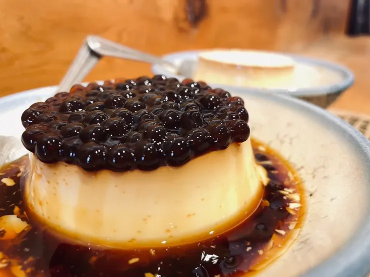 珍珠焦糖布丁