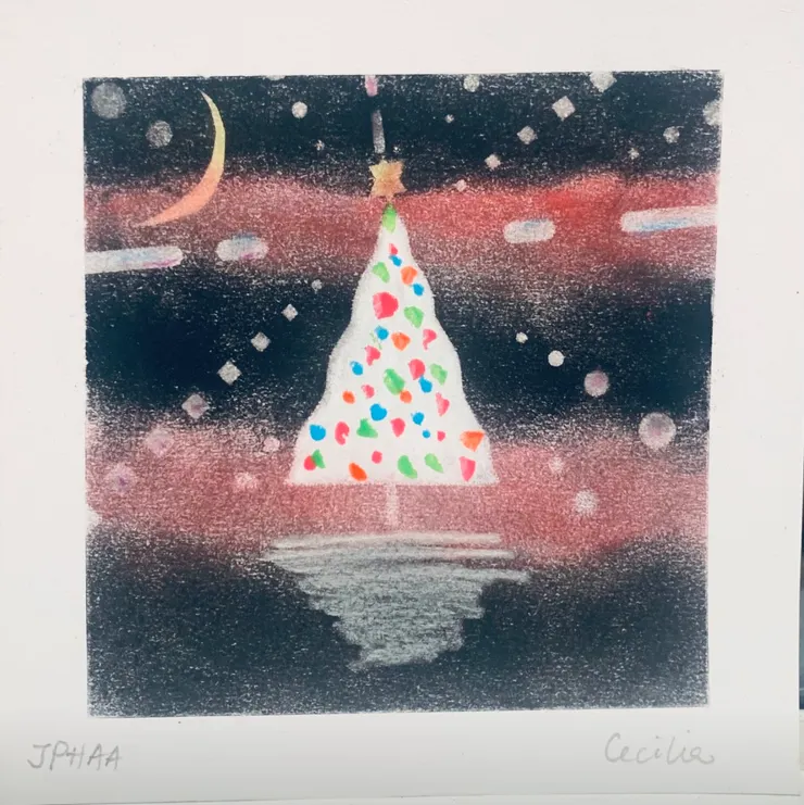 學員作品：指定教案《聖誕樹》