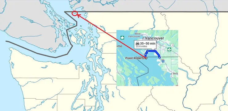 羅伯茲角特殊的地理位置