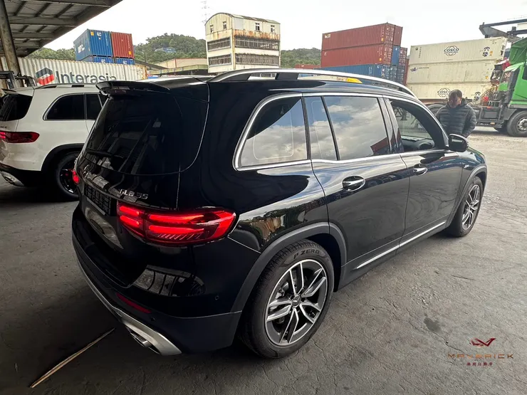 2024 AMG GLB35 外匯車開箱｜小改款黑武士抵台拆櫃，全台稀有低里程實車解析