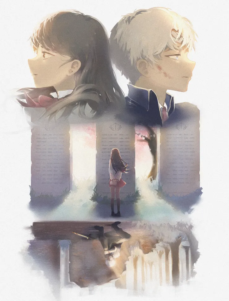 "也許...快樂與悲傷不必這麼複雜，即便一起走過的道路終點始終是道別"