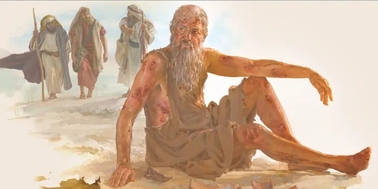 烏斯地有一個人名叫約伯;那人完全正直,敬畏上帝,遠離惡事。 《約伯記》1:1