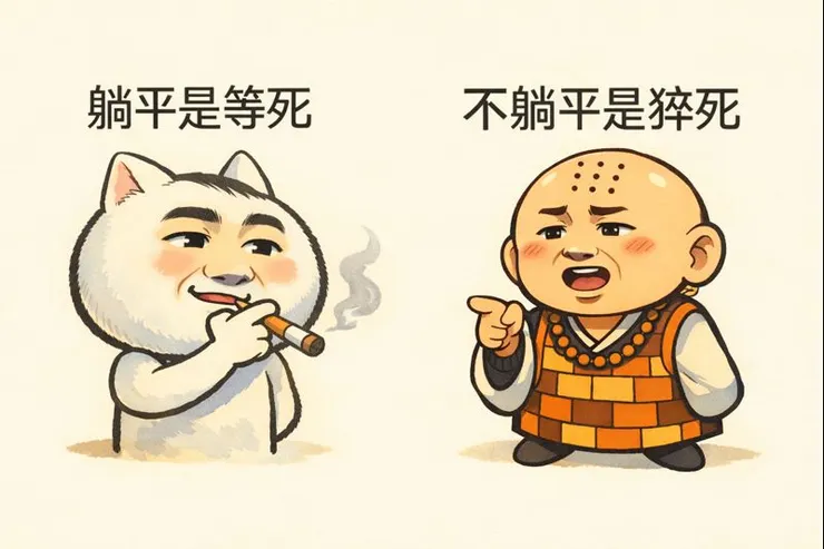 不結婚、不生小孩、不買房，只存錢等老去？「清醒式躺平」正成為年輕世代的理性人生策略。高房價、長照焦慮與制度缺口下，這不是逃避，而是社會必須正視的警訊。