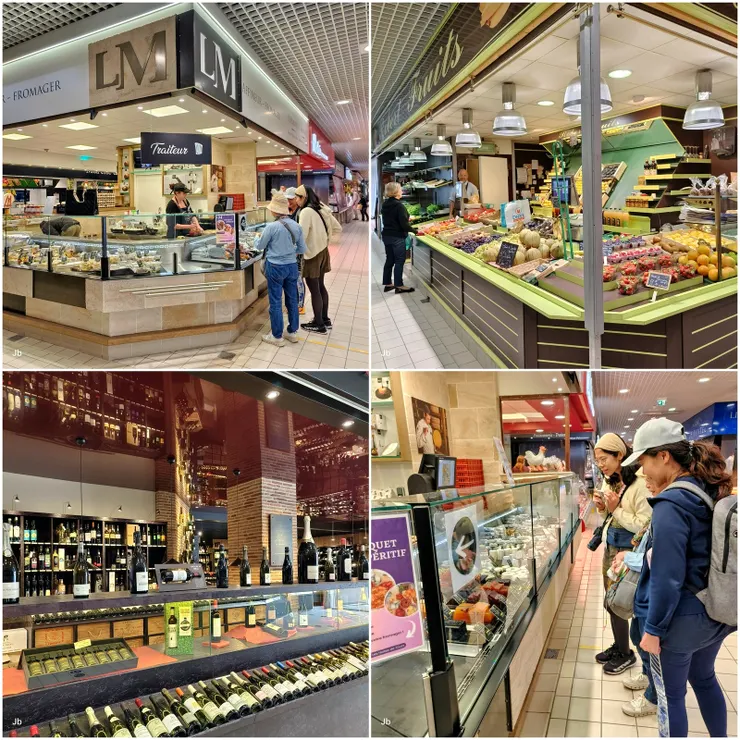 【農產市場攤位像百貨公司專櫃！裡面窗明几淨，每個攤位都整潔光鮮，簡直像逛高級百貨公司】