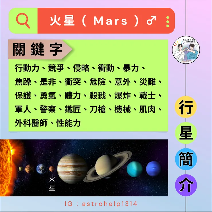 火星-關鍵字