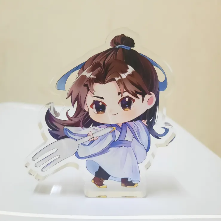 量販版的實體照，腳邊沒有限量的紫色竹子