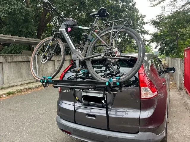 單車上車架，回家囉~