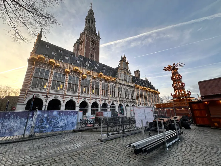 攝於2025/12，KU Leuven大學圖書館