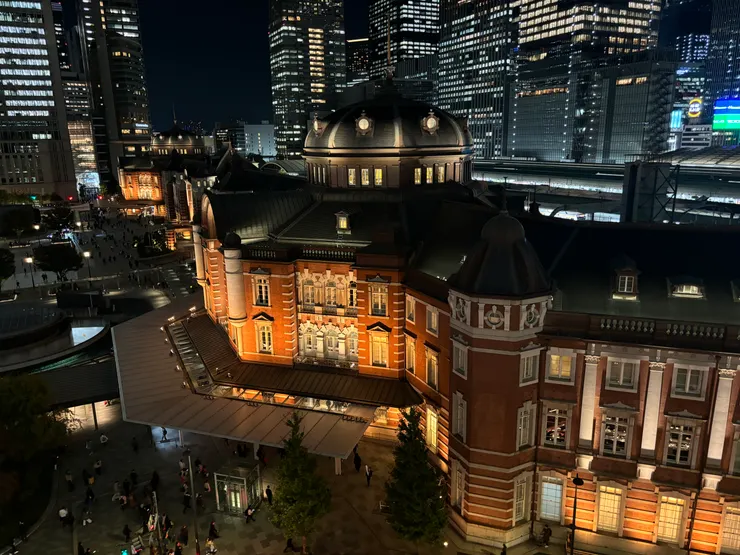 從KITTE看的東京車站