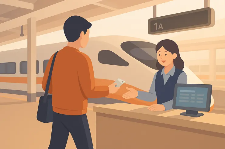 新規上路：對號座旅客想「提前搭乘」其他車次，需先完成換票。