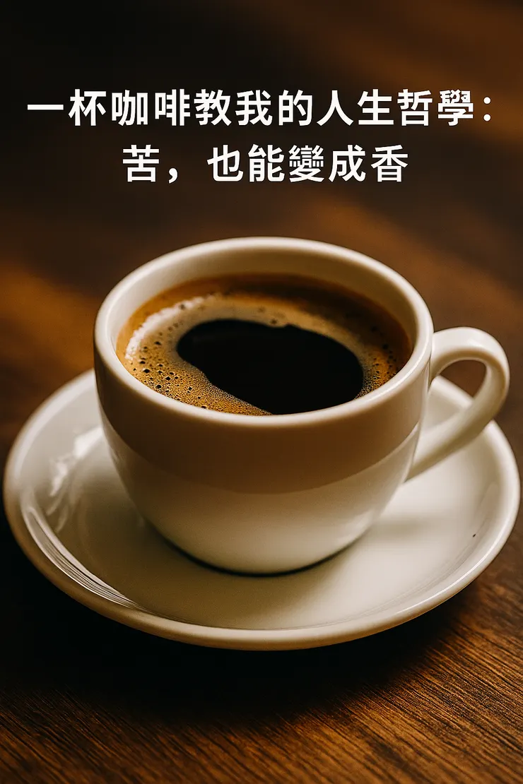 一杯咖啡教我的人生哲學：苦，也能變成香