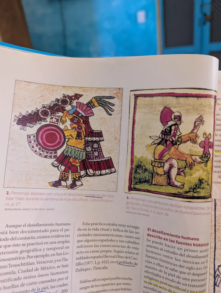 穿著人皮化身為神的祭司們