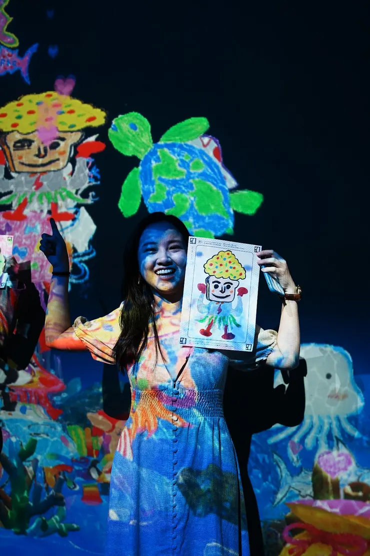 是我畫的笨丸超人!