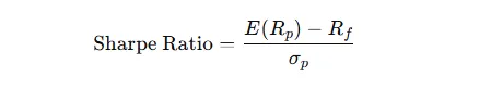 夏普指數計算公式