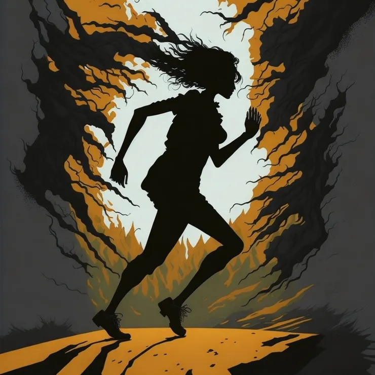 陰影來自自己,故跑也沒用