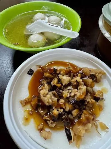 古早味碗粿及丸子湯（圖片截圖於網路）