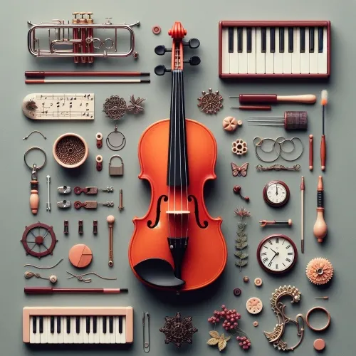 AI繪圖好方便，已經不用圖庫了。但這質感根本玩具琴吧。