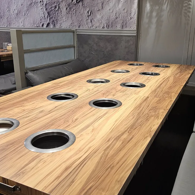 上乘三家：桌子夠大，才裝得下你的心事。