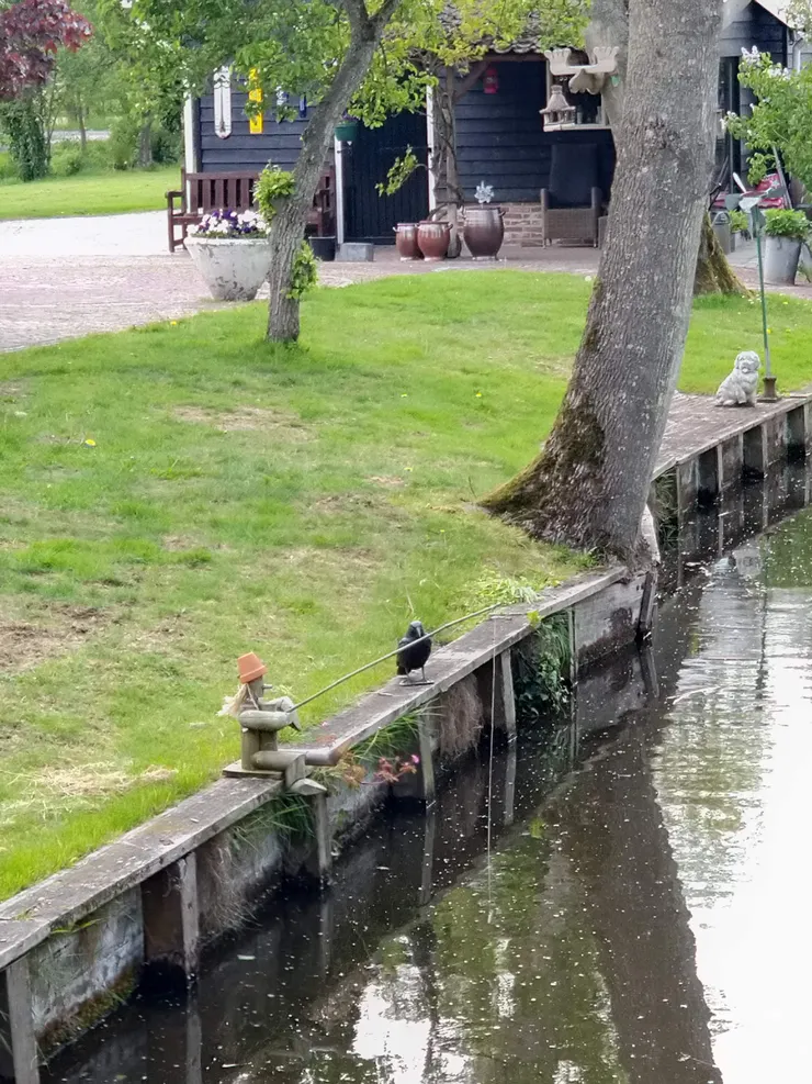垂釣的玩偶設計