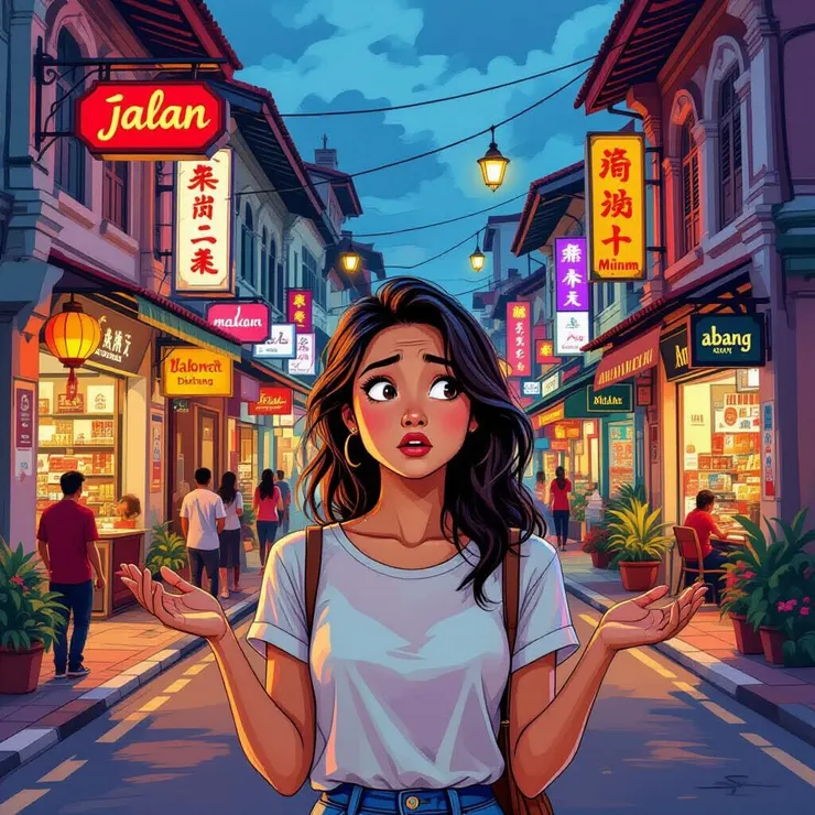 看懂马来文多方便