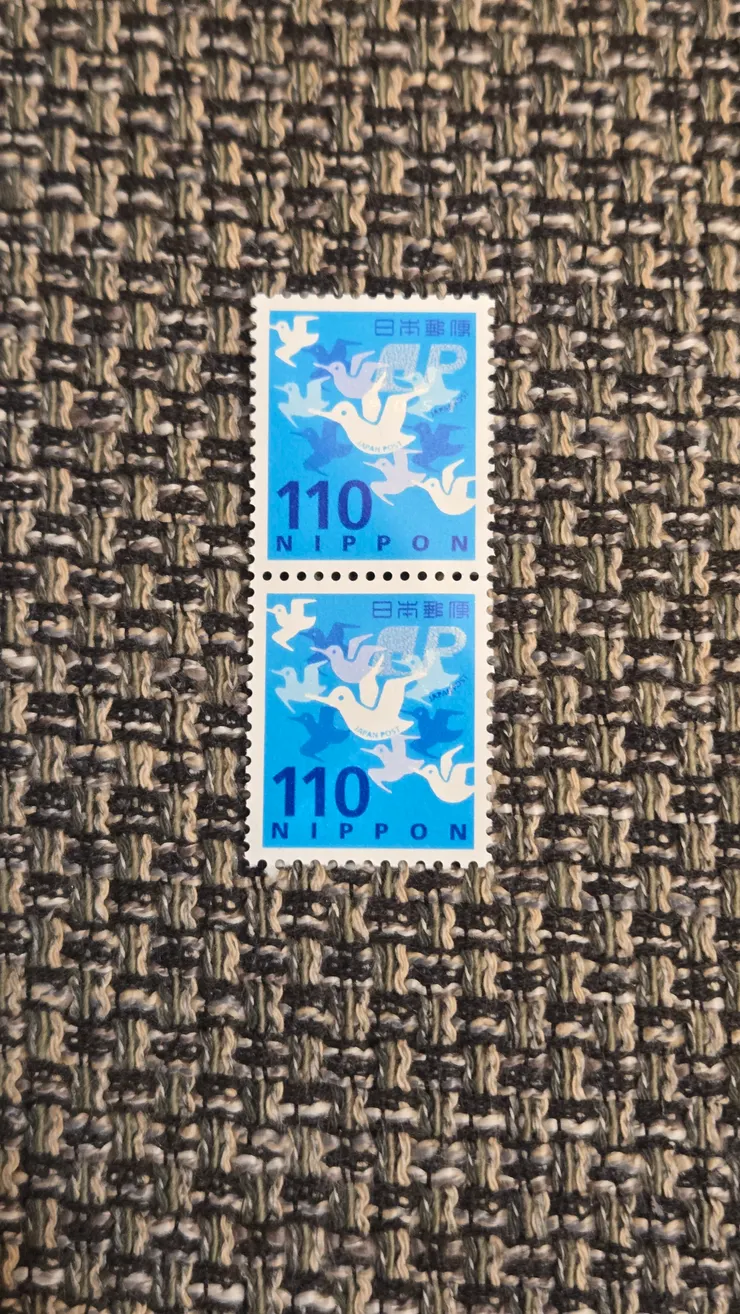 圖為2025萬聖節在福岡的全家購入的郵票