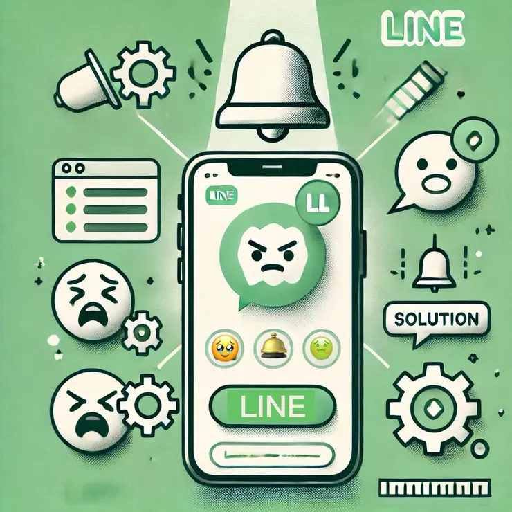 line通知消失的困擾
