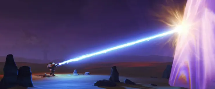 為了完成目的，一行人選擇合力突破結界。